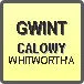 Piktogram - Gwint: calowy Whitworth'a